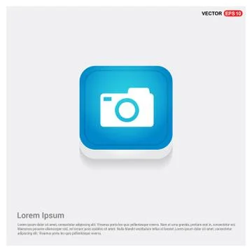 Photo camera icon 스톡 일러스트