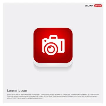 Photo camera icon 스톡 일러스트