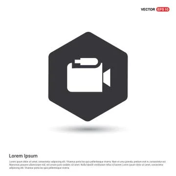 Photo camera icon Stock Illustration