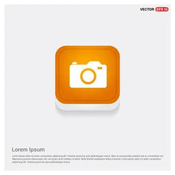 Photo camera icon 스톡 일러스트