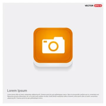 Photo camera icon 스톡 일러스트