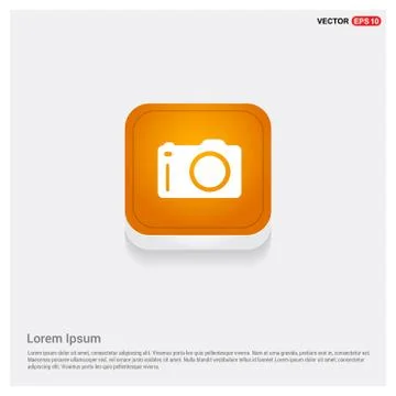 Photo camera icon Illustrazione stock