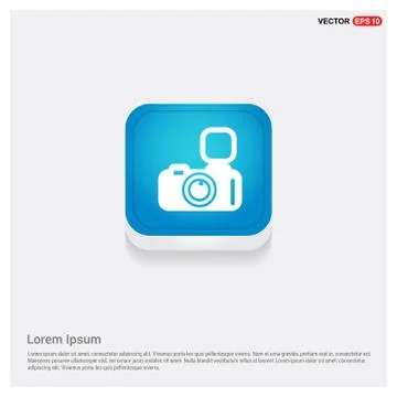 Photo camera icon 스톡 일러스트