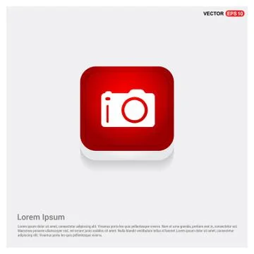 Photo camera icon イラスト素材