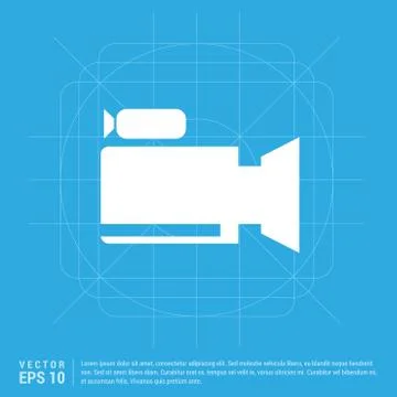 Photo camera icon イラスト素材