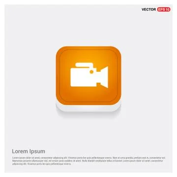 Photo camera icon 스톡 일러스트