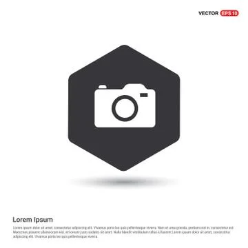 Photo camera icon Stock Illustration