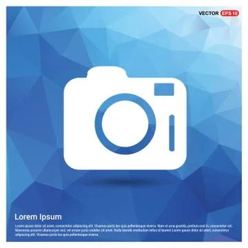 Photo camera icon Stock Illustration