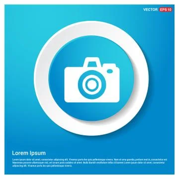 Photo camera icon 스톡 일러스트