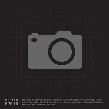 Photo camera icon Stock Illustration