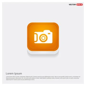 Photo camera icon 스톡 일러스트