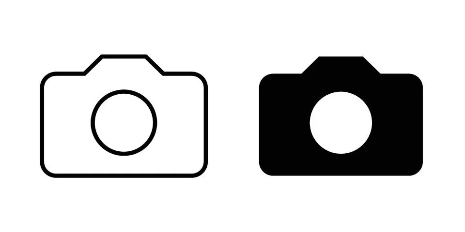 Photo Camera icon vector design illustrations Stock Illustration