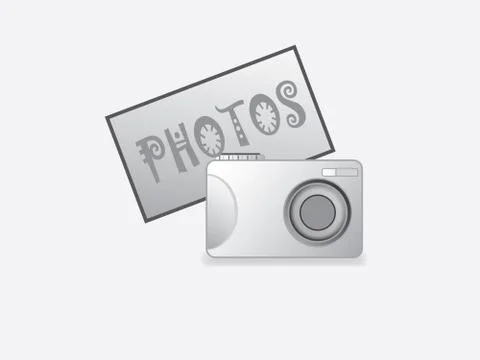 Photo camera Stock Illustration