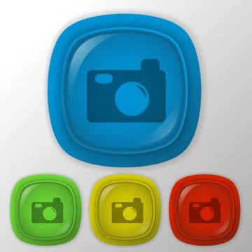 Photo camera Stock Illustration