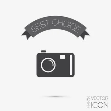 Photo camera Stock Illustration
