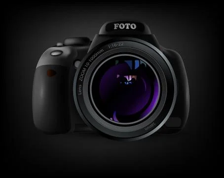 Photo camera Stock Illustration
