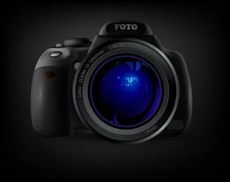 Photo camera Stock Illustration