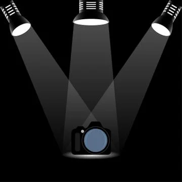 Photo camera Stock Illustration