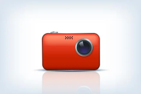 Photo camera Stock Illustration