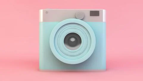 Photo camera Stock Illustration