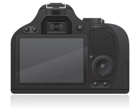 Photo camera illustration Stock Illustration