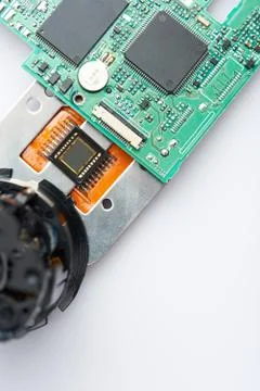 Photo camera image sensor Stock Photos