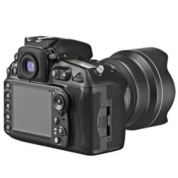 Photo camera, large display Stock-Illustration