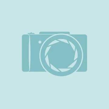 Photo camera sign Stock Illustration