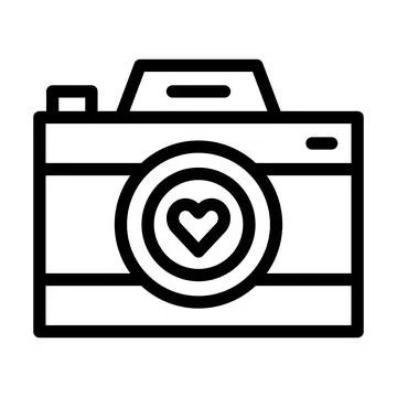 Photo Camera Vector Icon Design Illustration Stock Illustration