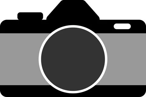 Photo camera vector icon. flat Stock Illustration