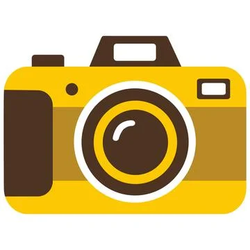 Photo camera vector icon Stock Illustration