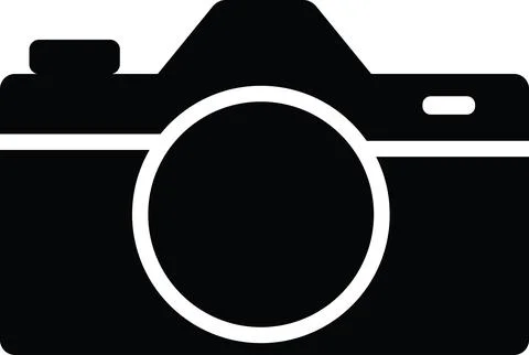 Photo camera vector icon isolated Stock Illustration