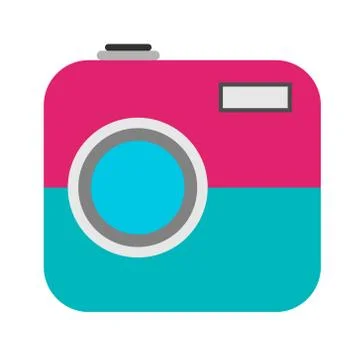 Photo camera vector illustration Stock Illustration