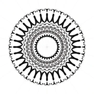 PHOTO COLLECTION OF MANDALA Illustrazione stock