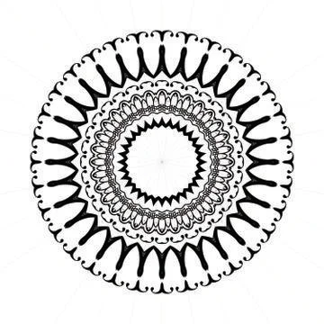 PHOTO COLLECTION OF MANDALA Illustrazione stock