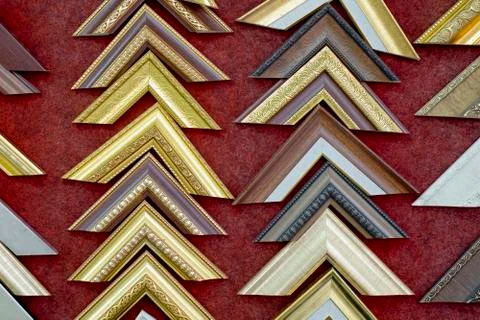 Photo corner frames collections Stock Photos