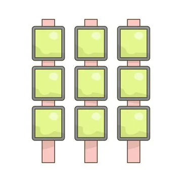 Photo display Stock Illustration