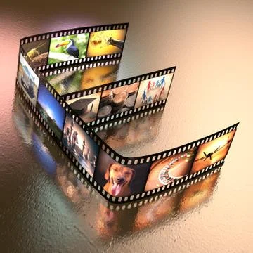 Photo E Stock Illustration