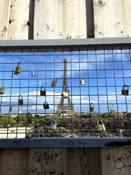 A photo of the Eiffel Tower Foto stock