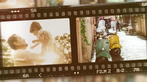 Photo Film Slideshow  After Effects	Stock