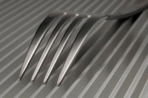 A photo of a fork. Stock Photos