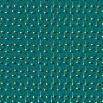 Photo in the form of a seamless pattern. Candy on a stick with shadows on a Stock Illustration