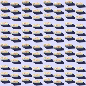 Photo in the form of a seamless pattern. Gray pastille with colored splashes Stock Illustration