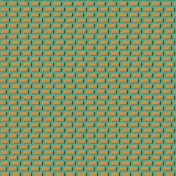 Photo in the form of a seamless pattern. Orange color loafs for healthy food Stock Illustration