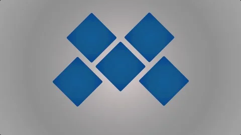 Photo frame animation with clean geometric placeholders on a soft light bac.. 库存影片 340443953