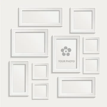 Photo frame Stock Illustration