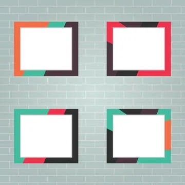 Photo frame 스톡 일러스트