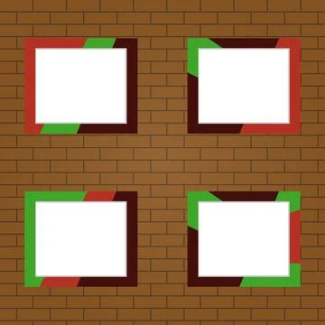 Photo frame 스톡 일러스트