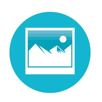 Photo frame isolated Stock Illustration