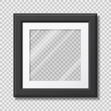 Photo Frame Mockup Stock Illustration